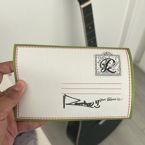 RANBOO SIGNED CHRISTMAS CARD!!